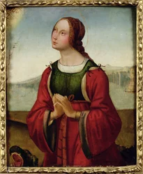 St. Margaret at Prayer